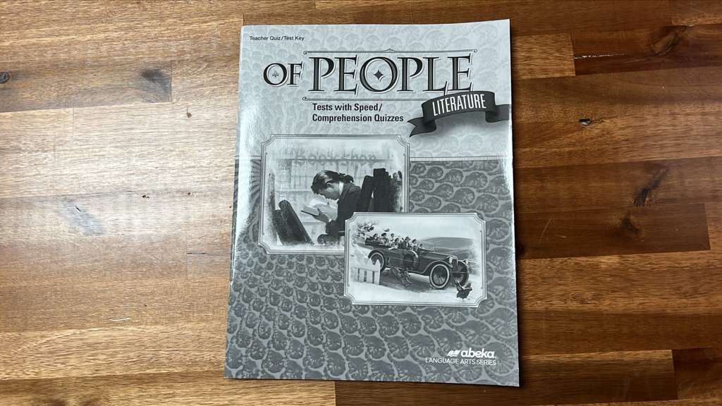 Abeka Of Places Literature 5th Ed Grade 8 Key Set of 2 - Like New