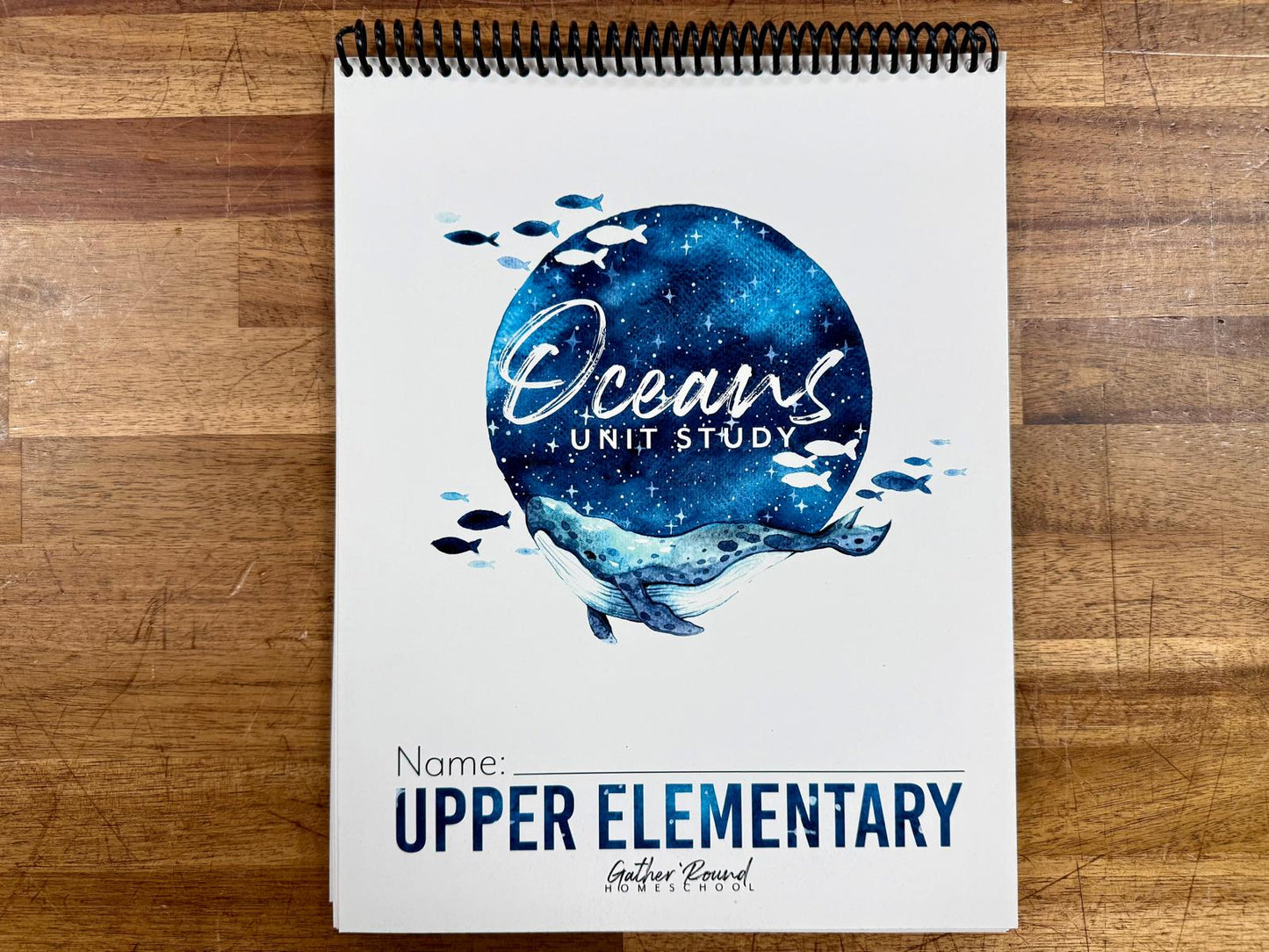 Gather Round Oceans Unit Study Upper Elementary - Like New