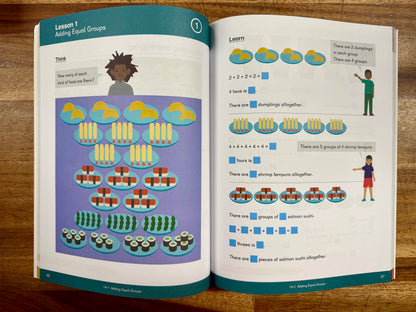 Singapore Dimensions Math 1B Set of 5 - Like New