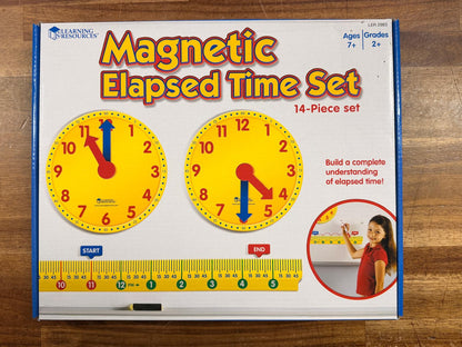 Magnetic Elapsed Time Set (14-Piece Set)