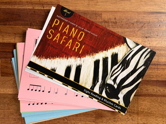 Piano Safari Level 1 Sight Reading & Rhythm Cards