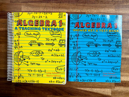 Teaching Textbook Algebra 1 Complete Set - Good