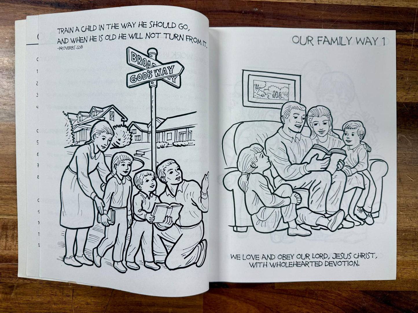 Our 24 Family Ways: Kids Color-In Book - Good & Clean