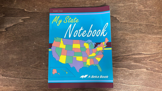 A Beka Book, My State Notebook, Student Copy