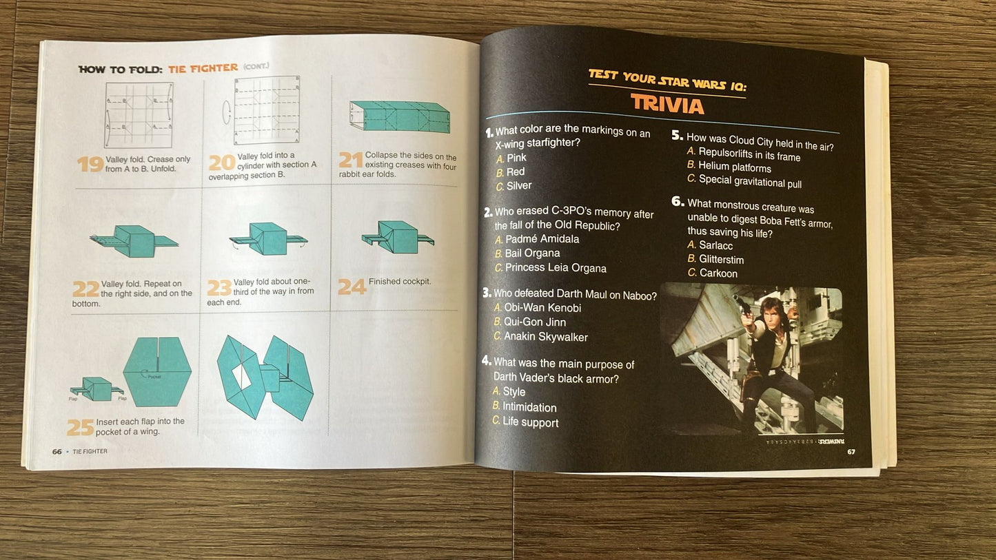 Star Wars Origami