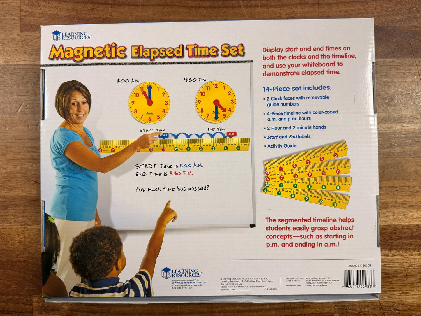 Magnetic Elapsed Time Set (14-Piece Set)