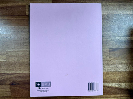 Wordly Wise 3000 Test Booklet Book 9 - Like New