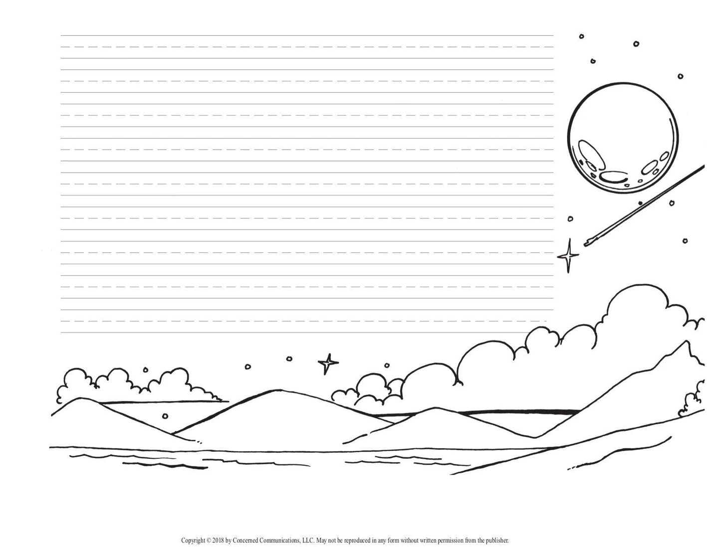 Handwriting Cursive Border Sheet Pack (NEW)