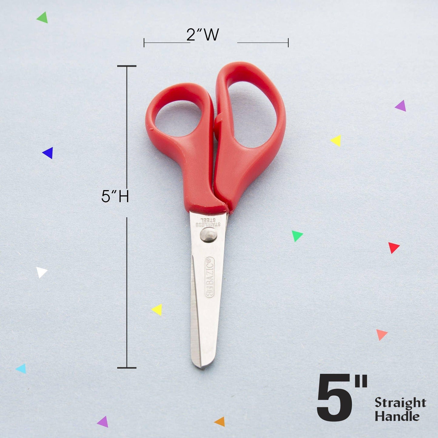 5" Blunt Tip School Scissors