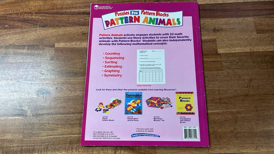 Learning Resources Puzzles for Pattern Blocks Gr 1-3