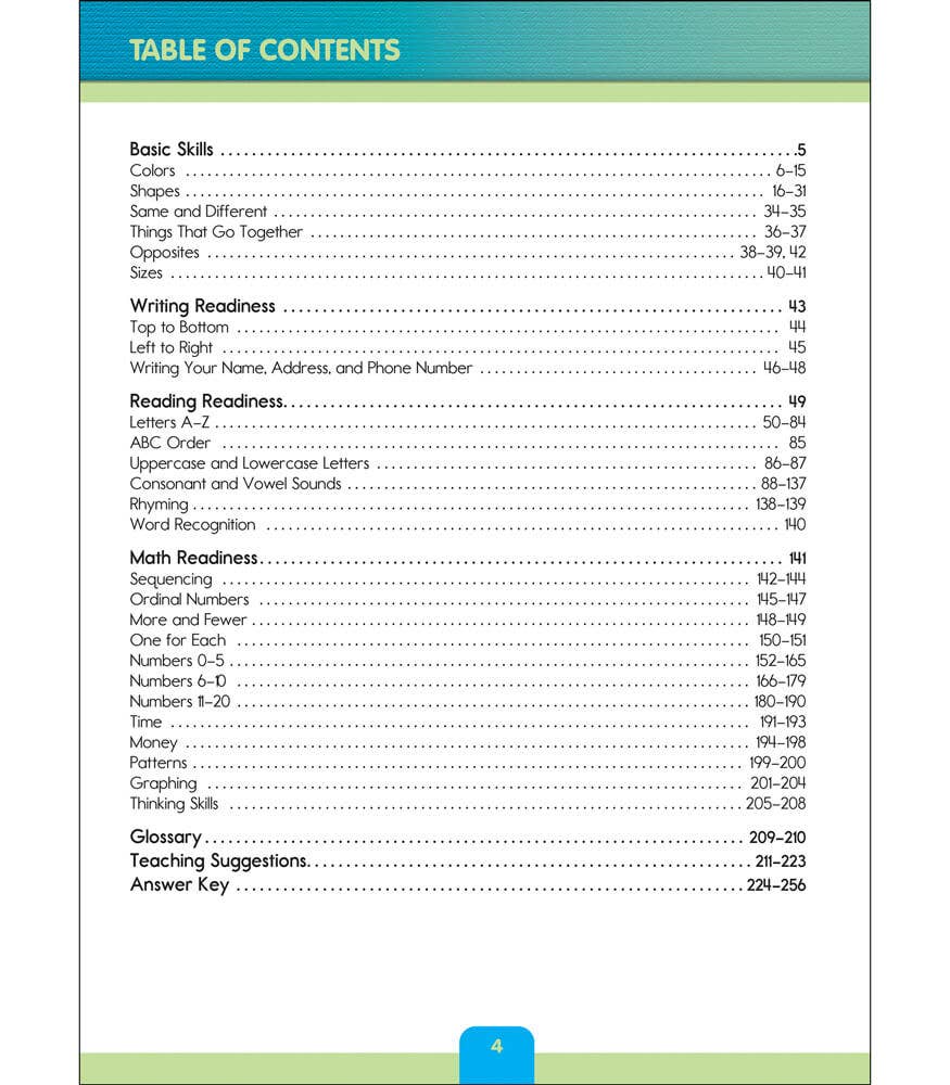 Complete Book of Kindergarten (NEW)