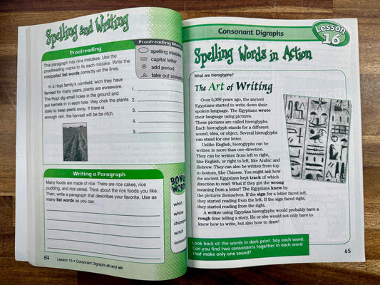 Spelling Workout: Level C Pupil Ed Workbook - Good & Clean inside