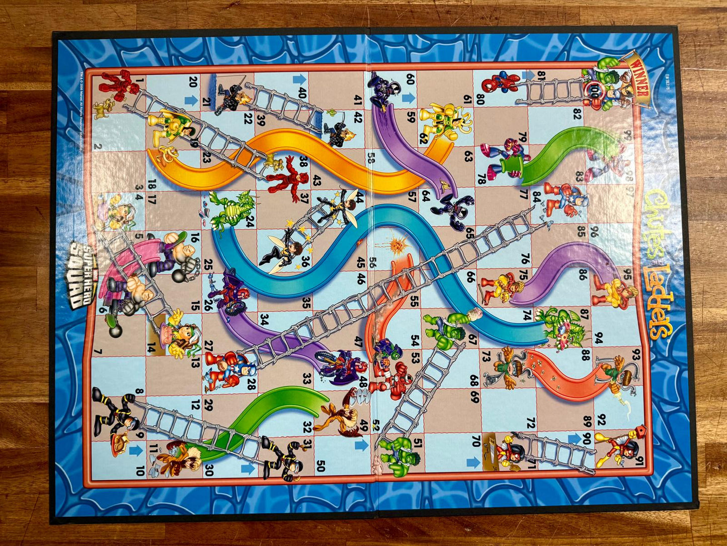 Chutes and Ladders (Preschool) - Super Hero Squad