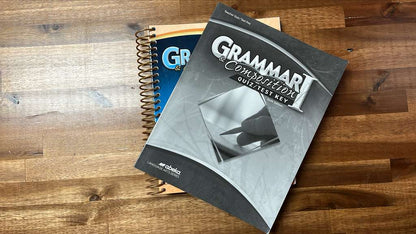 Abeka Grammar & Composition I Key Set 6 Ed - VG