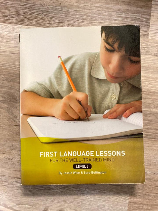 First Language Lessons Level 3, Well Trained Mind — additional copy