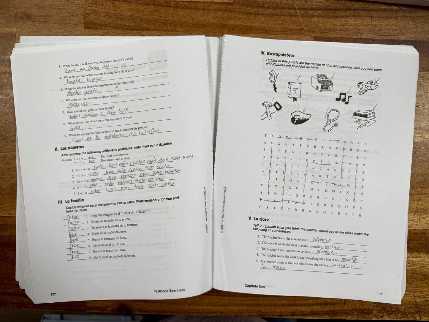 BJU Spanish 1 Second Ed Set: Text, Activities & Handouts