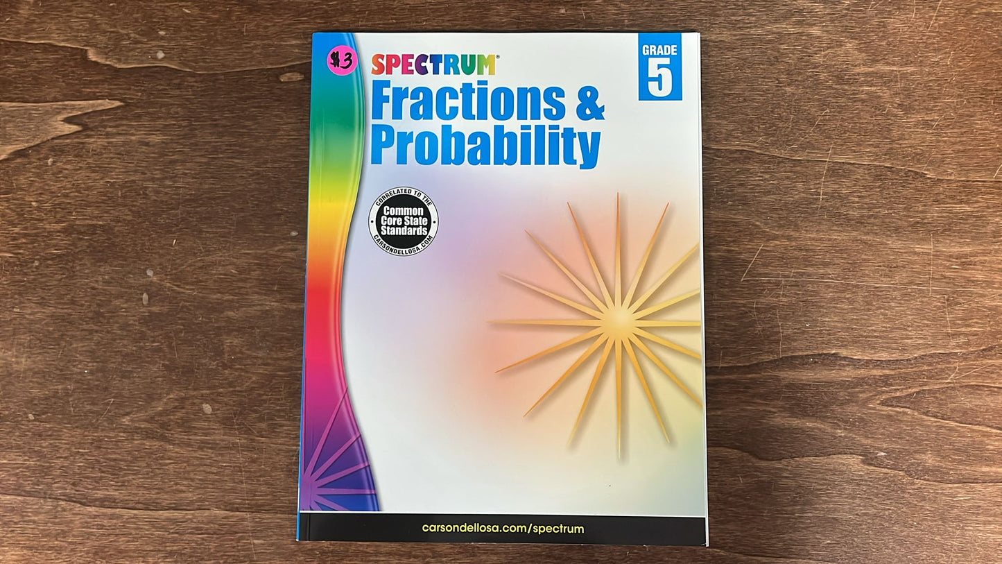 Spectrum Multi-Subjects LOT Gr 5 - ELA(2), Math(2), TstPrep