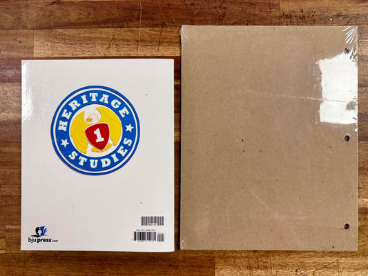 BJU Heritage Studies 1 - 3rd Ed - Textbook & Tests Answer Key