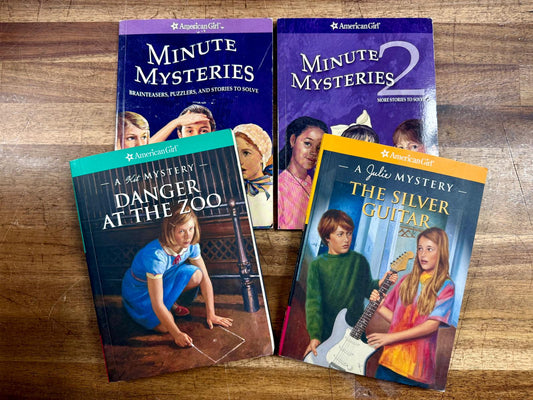 AmericanGirl Mystery Book Lot of 4