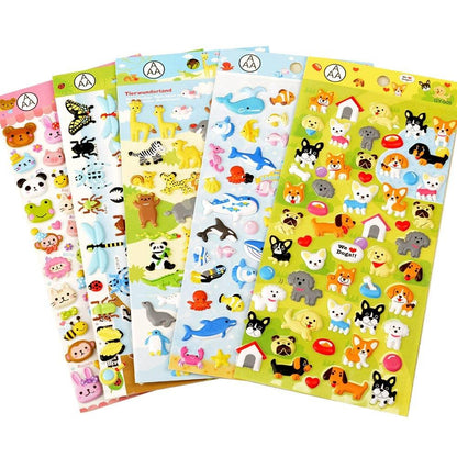 Dinosaur Animal Stereo Reward Sticker in bulk