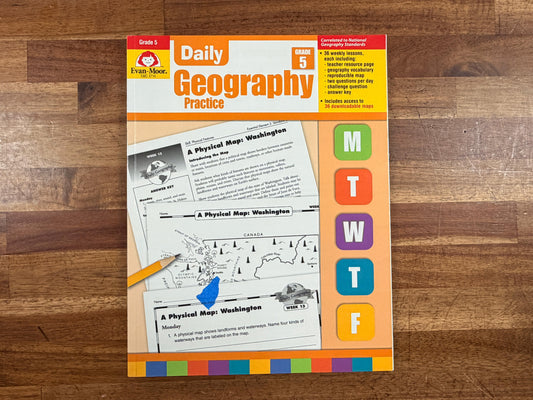 Evan-Moor Daily Geography Practice - Gr 5