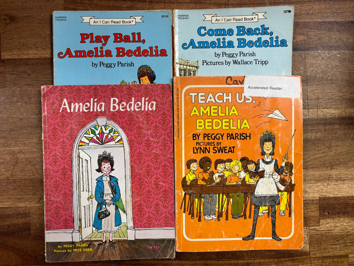 Amelia Bedelia 4-Book Set by Peggy Parish I Can Read — front cover