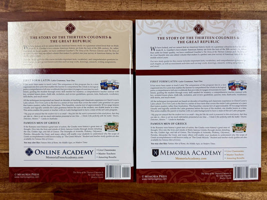 MP Story of the Thirteen Colonies & Great Republic SET