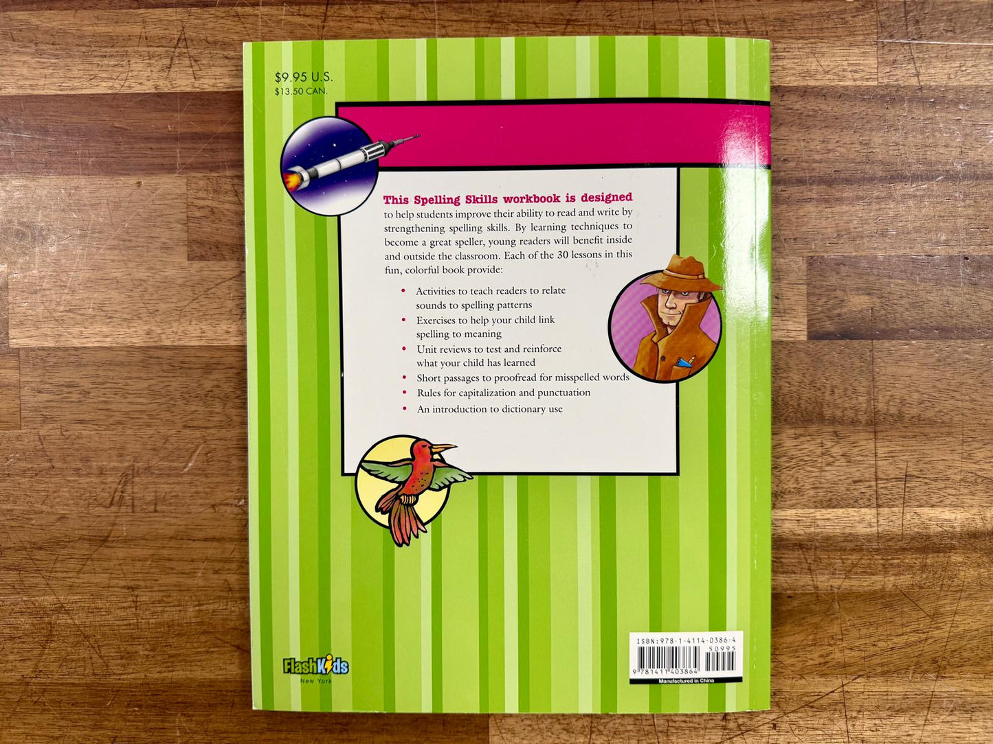 Flash Kids Spelling Skills Grade 5 Workbook - Acceptable