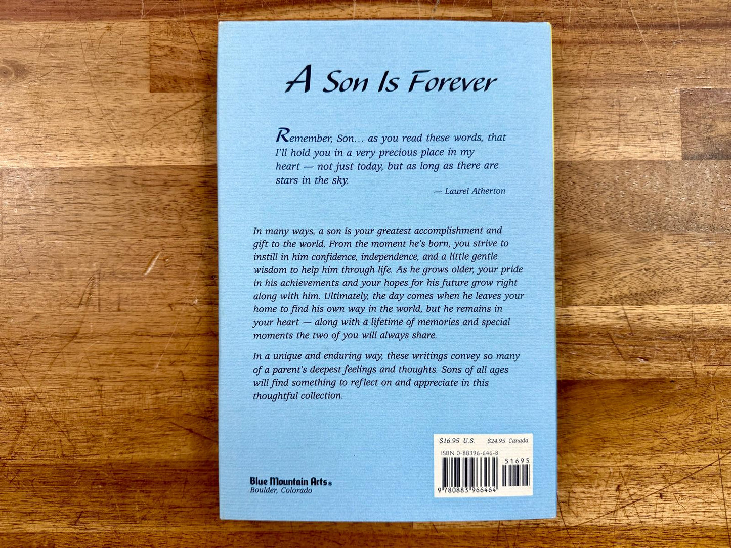 A Son Is Forever: A Blue Mountain Arts Collection