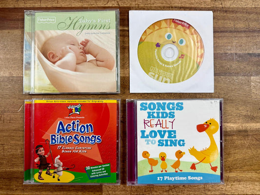 Infant-Toddler Music CD Lot of 4
