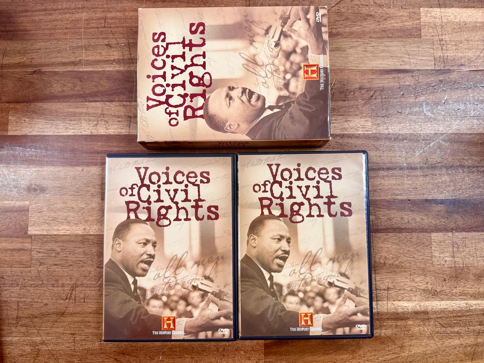 Voices of Civil Rights – 2-DVD Set | History Channel – First Homeschool