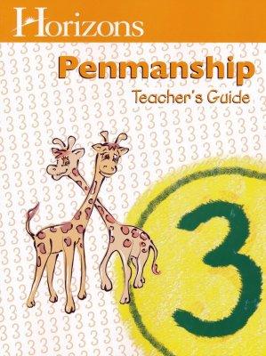Horizons Penmanship Grade 3 Teacher's Guide - Condition CLEAN & GOOD