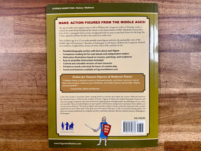 Famous Figures of Medieval Times: Movable Paper Figures...