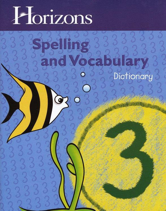 AOP Horizons Spelling & Vocabulary Dictionary Gr 3 - Condition GOOD & CLEAN