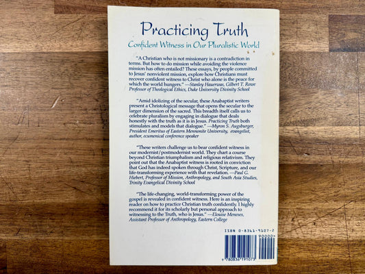 Practicing Truth: Confident Witness in Our Pluralistic World (Good)