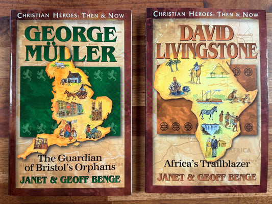 Christian Heroes LOT of 2: D. Livingstone & G. Muller