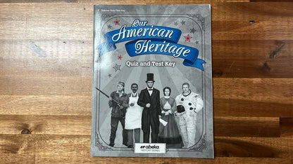 Abeka Our American Heritage 3 Key Set of 3 - Good & Clean