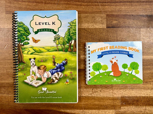 TGTB Level K Reading Set: Reader & Primer Course - Good & Clean