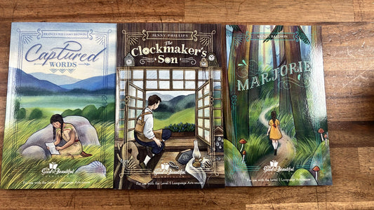 TGTB Level 5 Readers SET of 3 - Clckmkr,CptrdWrds,Mrjrie