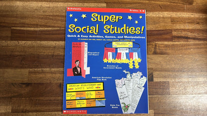 Scholastic Super Social Studies Gr 4-8 Activities