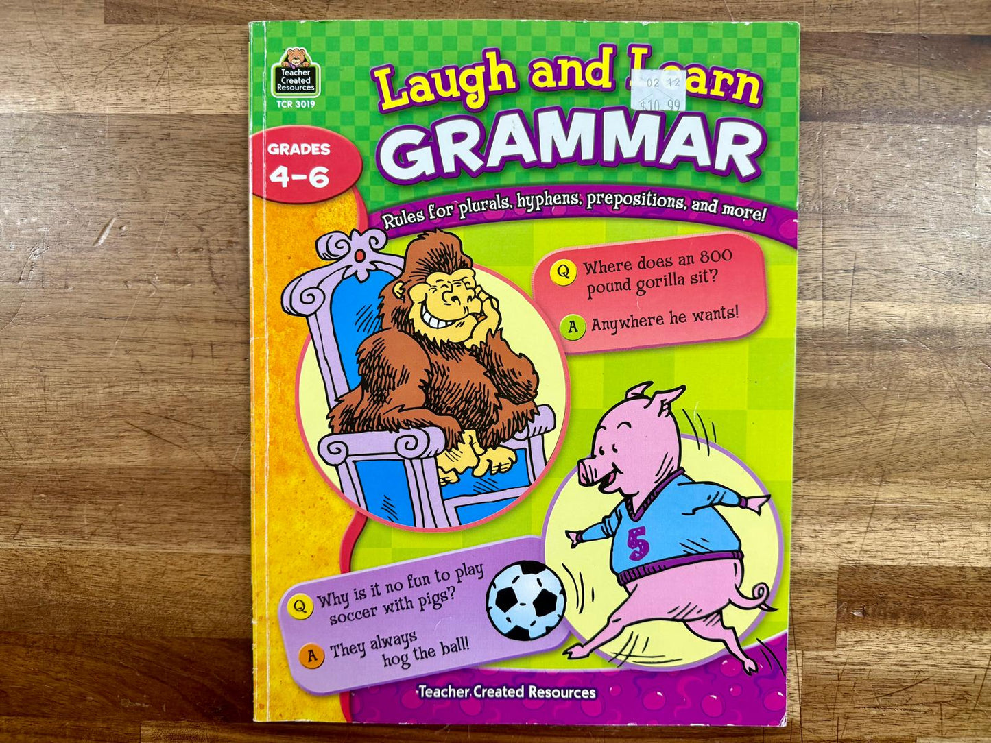 TCR Laugh and Learn Grammar Grades 4-6