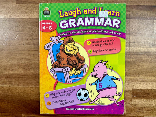 TCR Laugh and Learn Grammar Grades 4-6