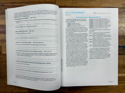 BJU Story of the Old Testament Text, Activities, Video Guide - VG