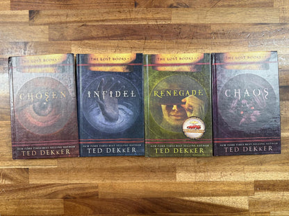 The Lost Books Lot of 4 Vols 1-4 Ted Dekker HC VG