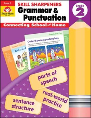 Evan-Moor Skills Sharpeners Grammar & Punctuation Grade 2 - Condition GOOD & CLEAN