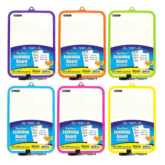 Double Sided Dry Erase Learning Board
