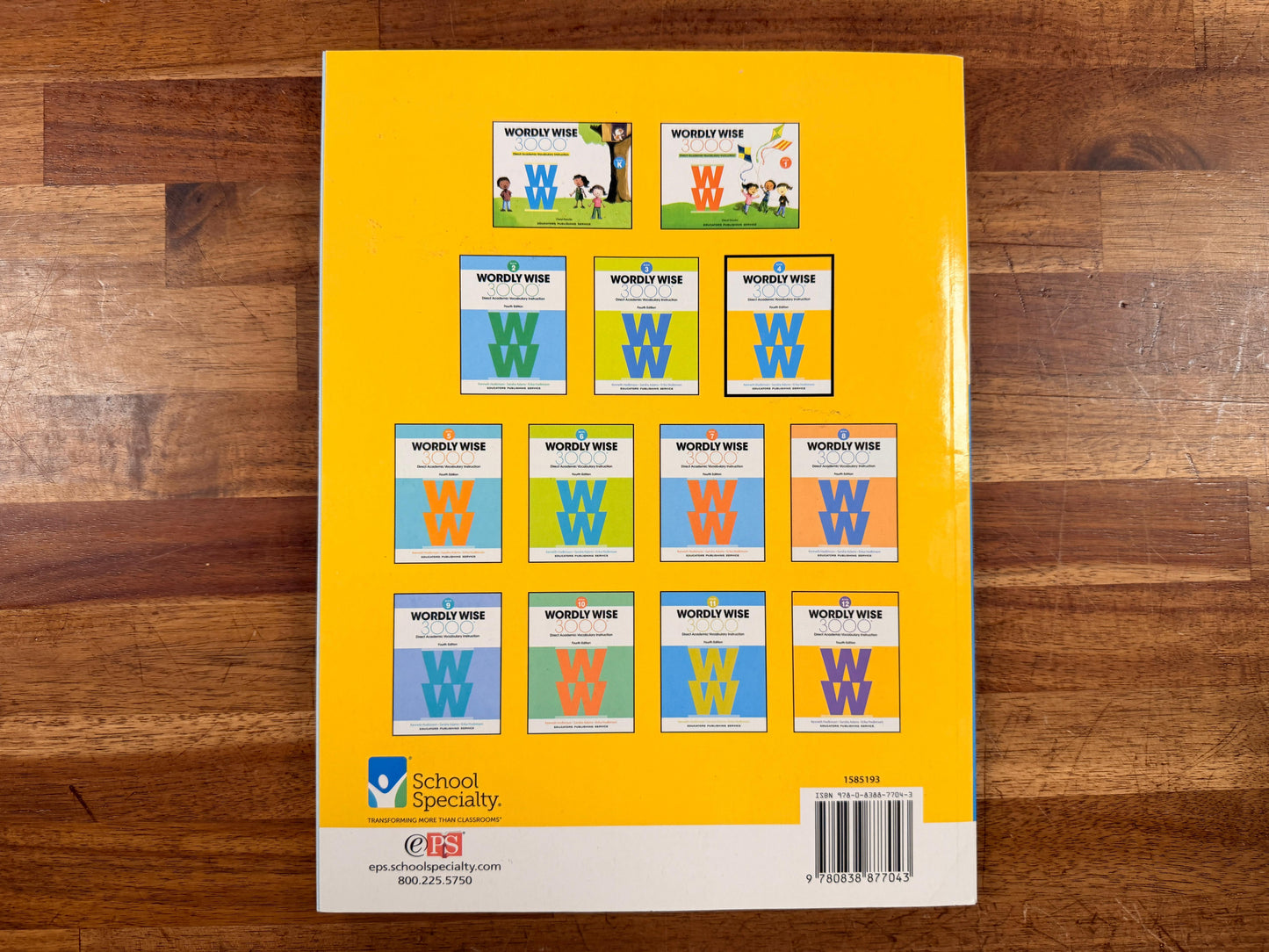 Wordly Wise 3000 Book 4 (4th Ed) Direct Acad Vocab Instr