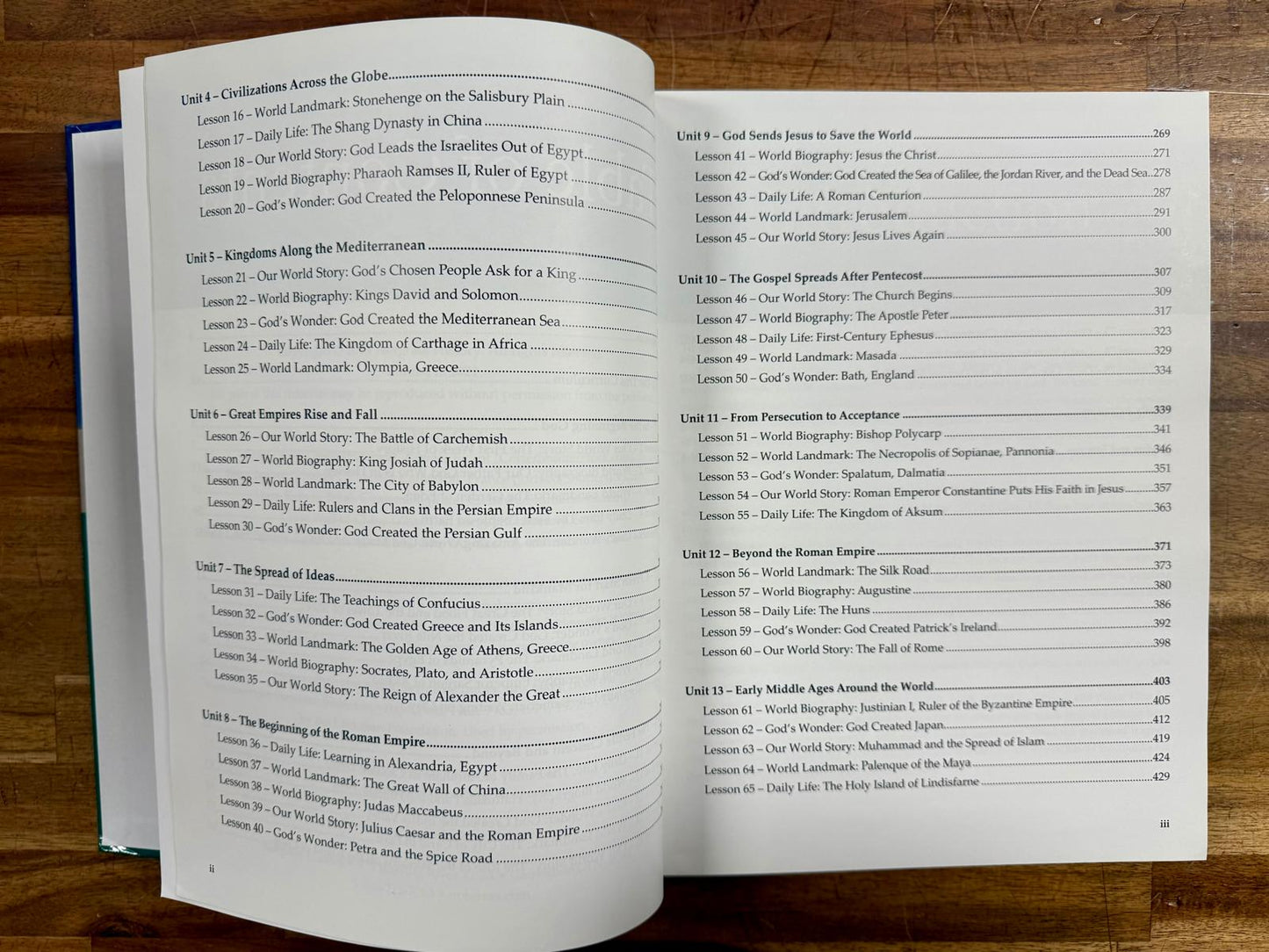 Notgrass World History Set of 4 - Very Good