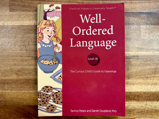 Well-Ordered Language Level 1B Student Text - VG