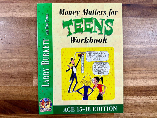 Money Matters for Teens Workbook Ages 15-18 - Very Good